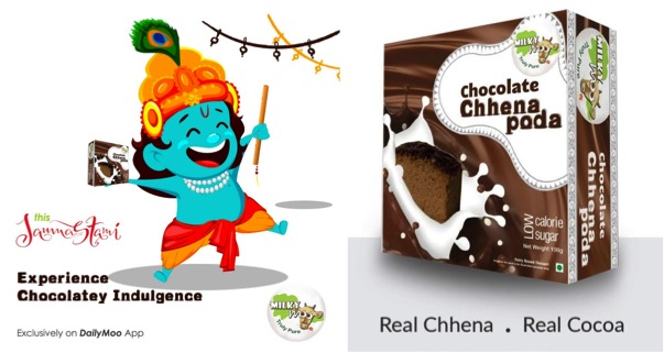 Milk mantra chocolate chena poda