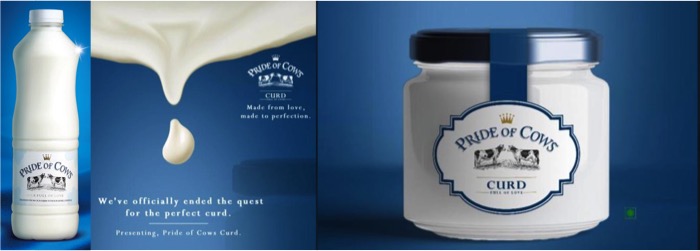 Pride of cows premium curd