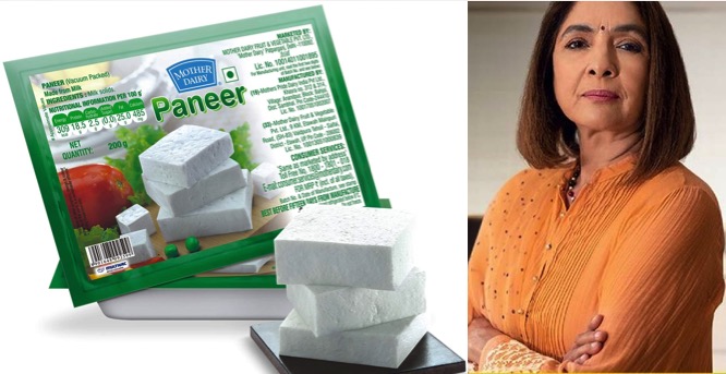 Mother dairy paneer neena gupta