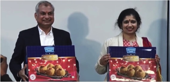 Mother dairy sweets launch