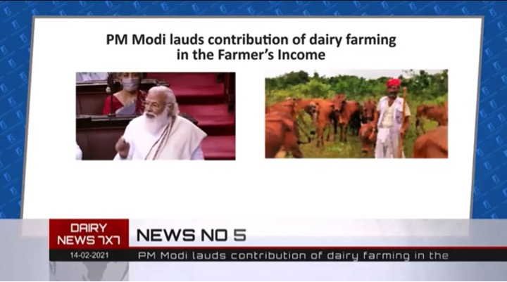 PM Modi lauds dairy farmer