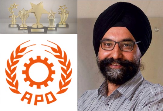 R S sodhi Asia Pacific Productivity champion