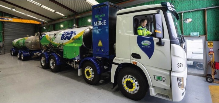 fonterra launch world's first electric milk tanker dairynews7x7