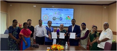 Ome B project commercialised by ICAR dairynews7x7