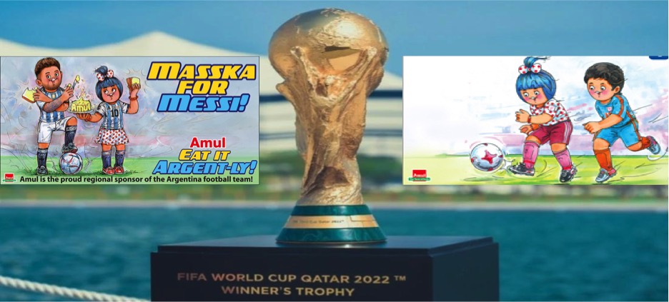 amul sponsors argentina team at FIFA dairynews7x7