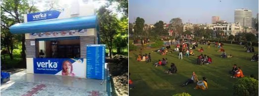 verka in delhi parks sell milk dairynewsx7