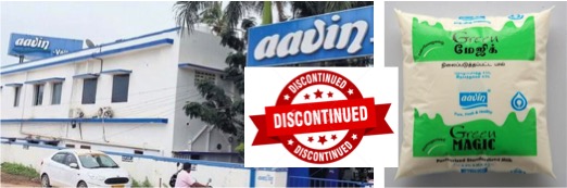 aavin discontinued green packet dairynews7x7