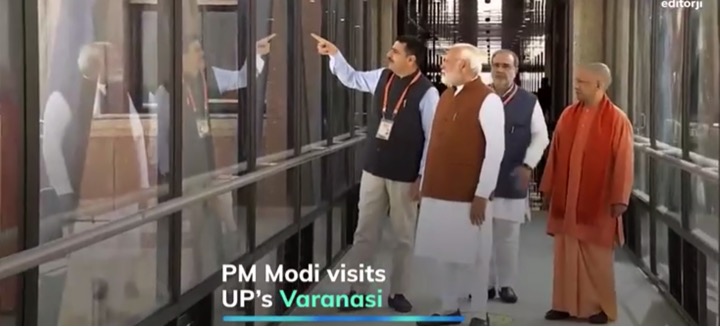 PM Modi inaugurates Varanasi Plant banas dairynews7x7