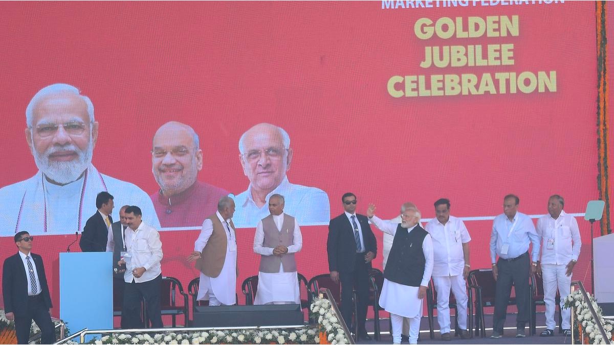 pm modi amul golden celebration dairynews7x7